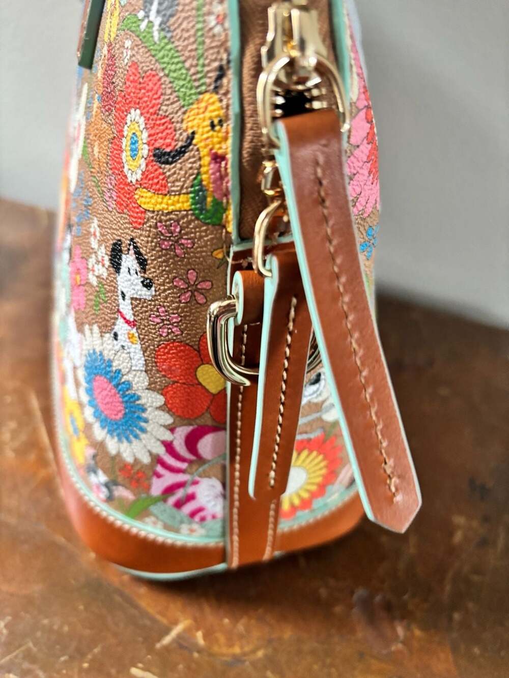 Dooney & Bourke Disney Pets Frolic Satchel Handbag NWT - Picture 7 of 14